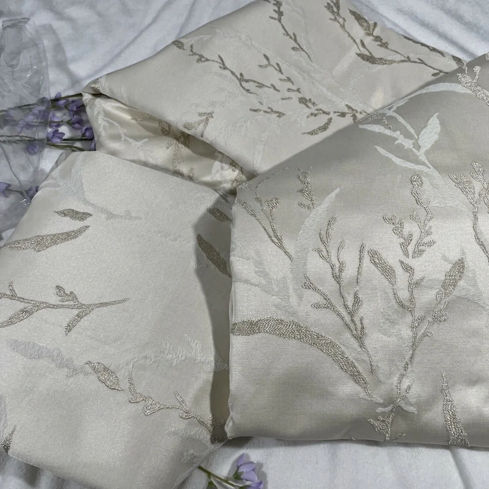 NIB $400 Hudson Park Collection [ Full / Queen ] Reeds Duvet‎ Cover Only #D300